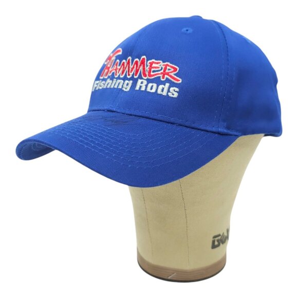 Hammer Fishing Rods Troy Landry Signed? Strapback Cap Swamp People Trucker Hat - Picture 3 of 14